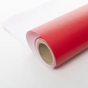 Crveni plastični film za sigurnosni karton